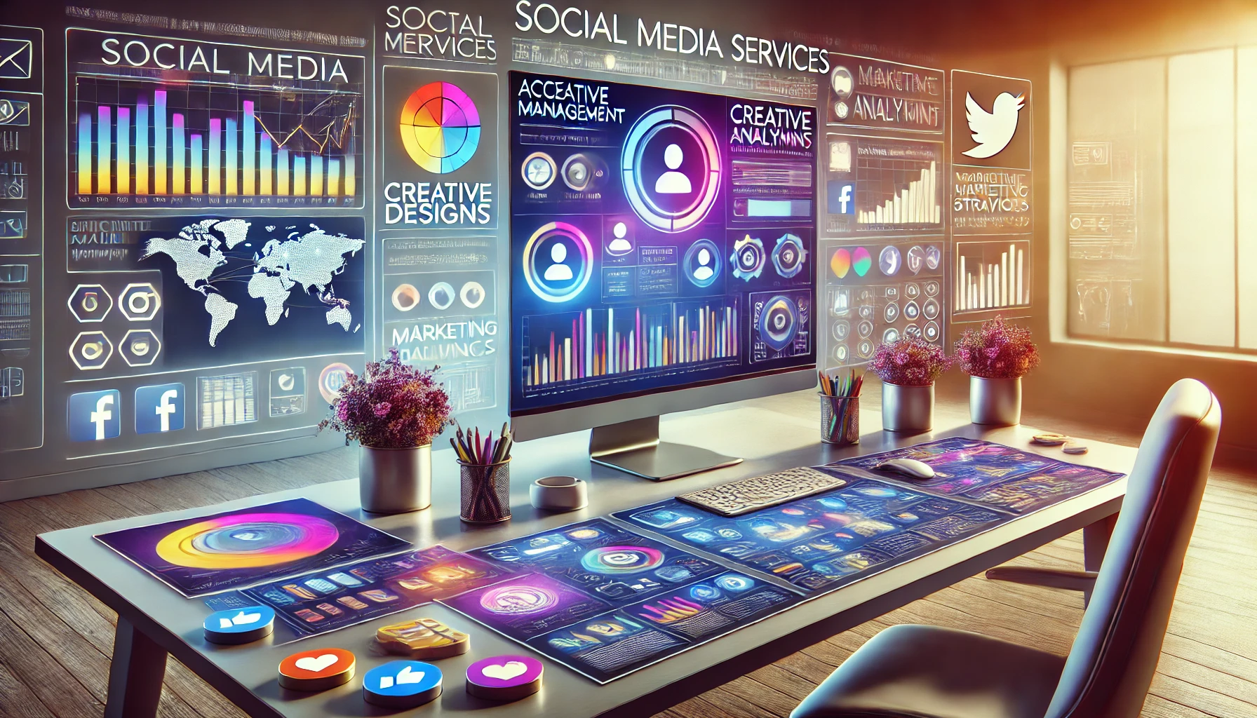 التواصل الاجتماعي  (Social Media Services)